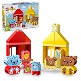 レゴ(LEGO) デュプロ はじめてのデュプロ まいにちのくらし ごはん・ねんね おもちゃ 玩具 プレゼント ブロック 幼児 赤ちゃん男の子 女の子 子供 1歳 2歳 3歳 おままごと 動物 どうぶつ 10414