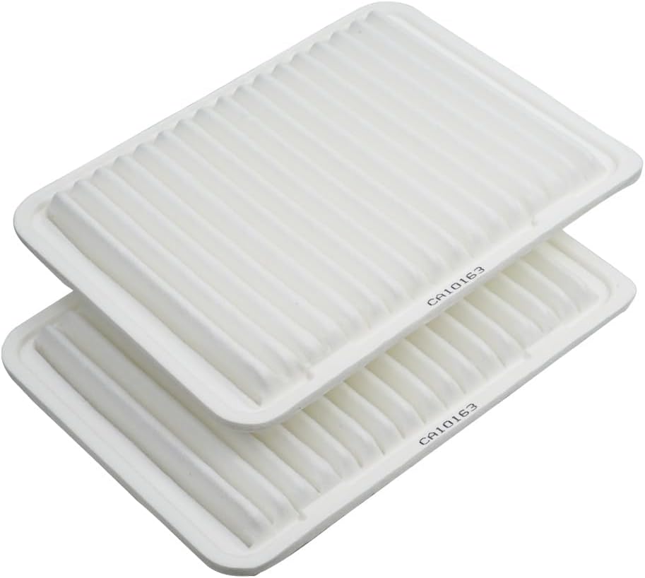 2-Pack Engine Air Filter Fits for 2022-2026 Toyota Tundra 3.4L / 2023-2026 Sequoia 3.4L Air Filter Replacement 17801F4010 Car Accessories