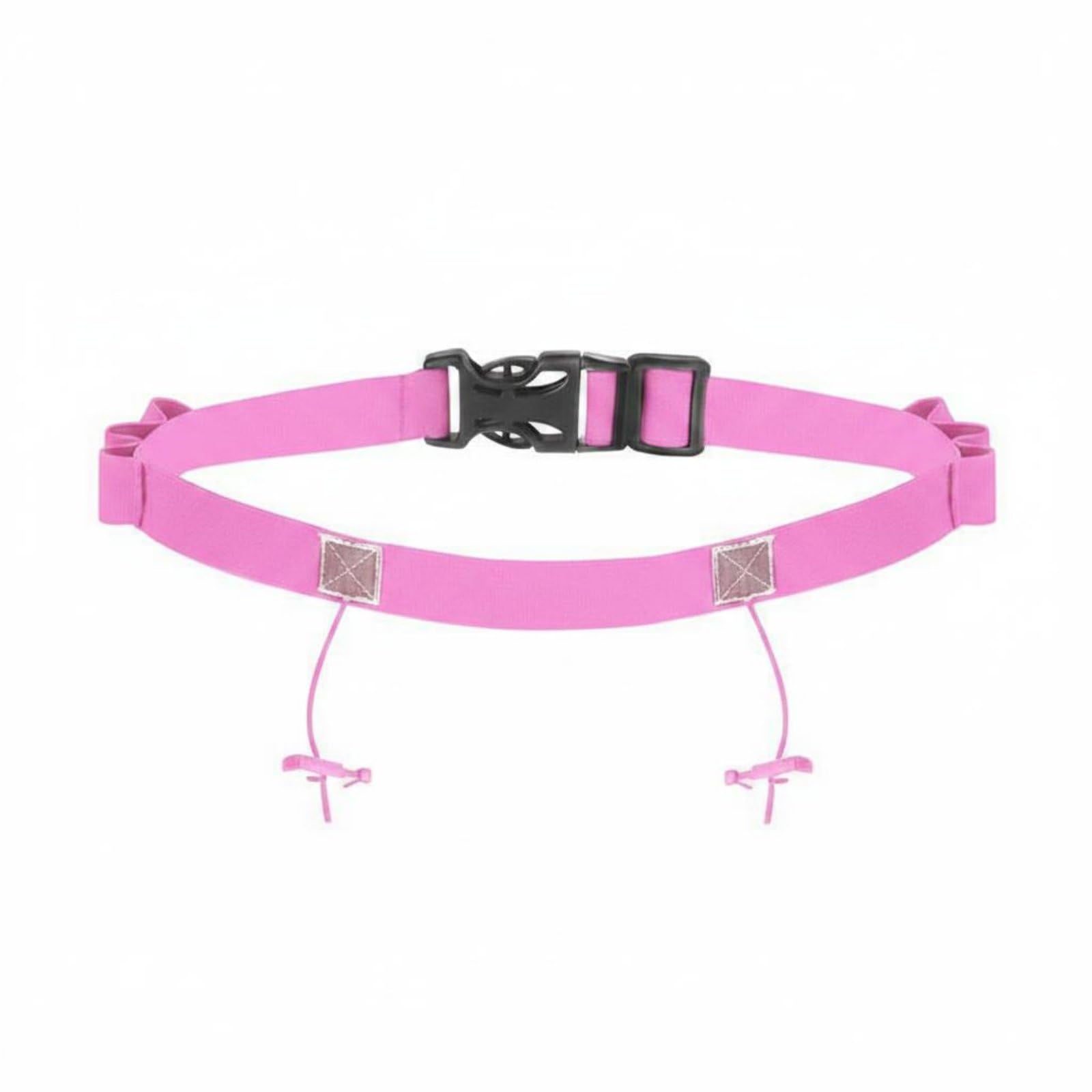 Triathlon Number Belt No Fastener Design Adjustable Race Number Belt Universal Fit Race Bib Holder for Triathletes, Runners, Pink, Upgraded-image-36