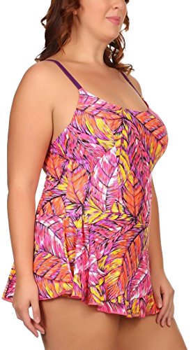 ToBeInStyle Women's One Piece Swimdress PLUS SIZE2