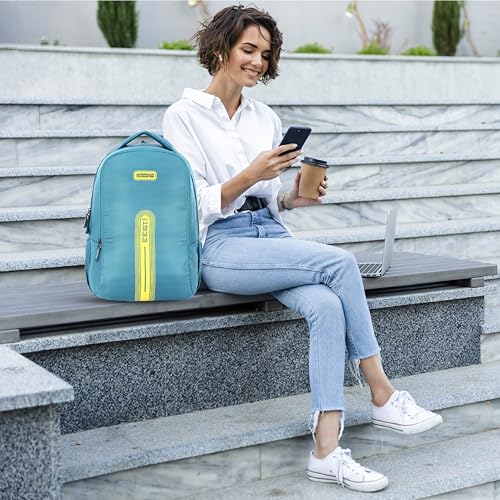 Image of American Tourister ACTON 02 Laptop Backpack, 33L with Spacious Interios and Multiple Compartments for Men and Women - Dark Teal