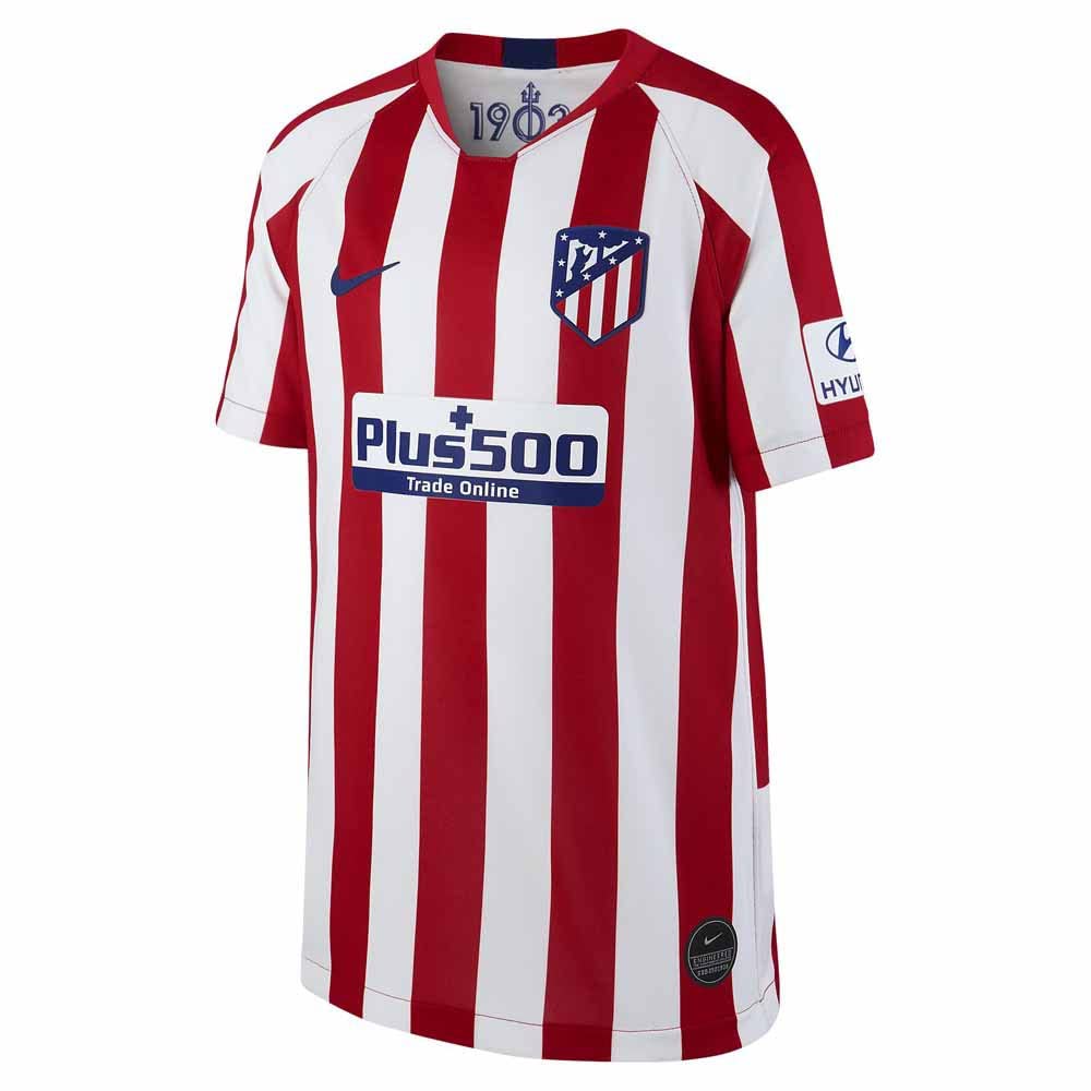 Nike Atlético de Madrid サッカー半袖10-12YRS Amazon.com: Nike Atlético Madrid Junior Home Jersey 2019-20