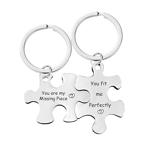 NYRWFQXG Matching Boyfriend and Girlfriend Gifts Keychain for Husband and