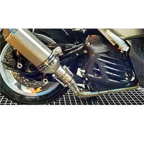 Échappement pour NMAX155 2015-2017 tuyau liaison avant silver