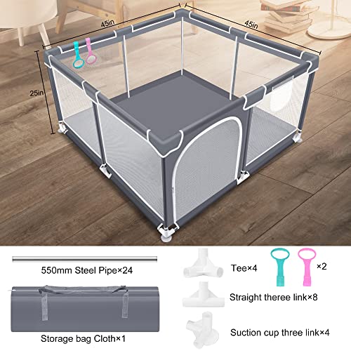 Baby-Playpen-Baby-Playard-Playpen-for-Babies-Indoor-Outdoor-Kids-Activity-Center-with-Anti-Slip-Base-Sturdy-Safety-Play-Yard-with-Soft-Breathable-MeshGrey