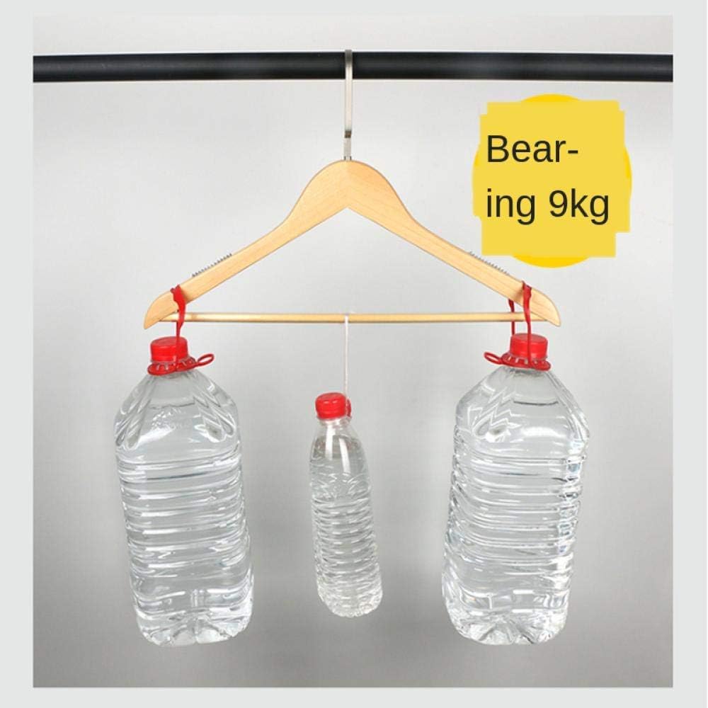 Hanger Grade A Solid Wood Clothes 10 Pack, Suits, Coats, Shirts, Pants, Jacket, Anti Slip Bar, Premium Quality Wooden, Smooth Touch-Log_10,Log with Anti-Slip Strip