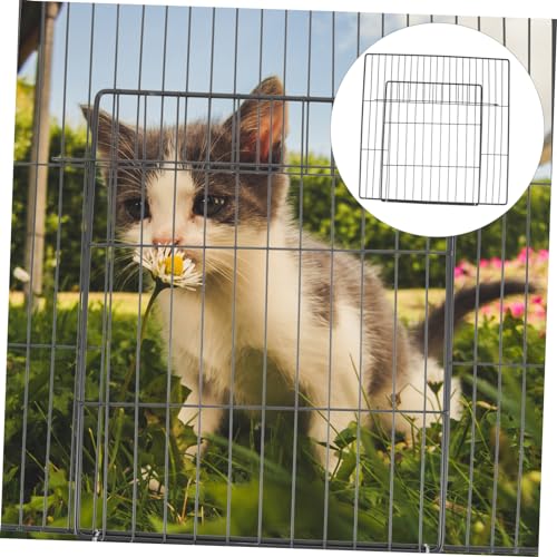 BESPORTBLE Gaiola De Gato Peça Gaiola DIY Porta De Cerca De Cachorro Porta De Arame De Cachorro Port