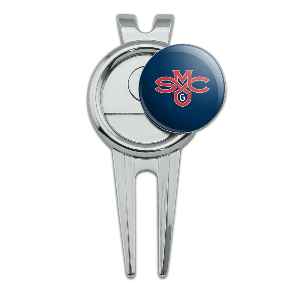 GRAPHICS & MORE Saint Mary's College Primary Logo Golf Divot Repair Tool and Ball Marker