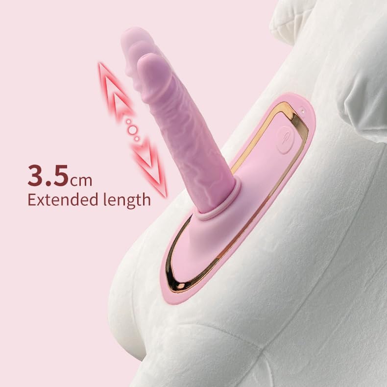 hidden plush sex toy Sex Dildo Doll Automatic Thrusting Vibrator Hidden Dildo Sex Machine Adult  Toys