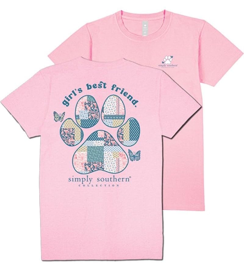 Simply Southern Girl's Best Friend Women's T-Shirt (Small)
