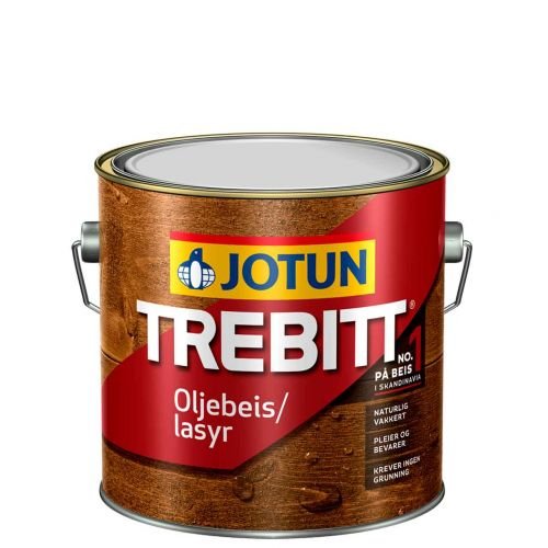 JOTUN TREBITT Lasur Nussbaum 3l - Holzlasur Holzschutzlasur