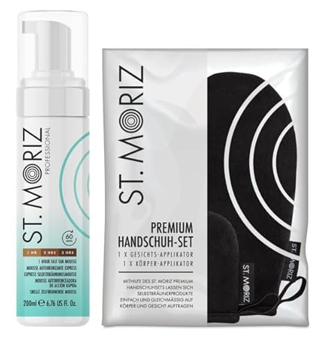 St. Moriz Professional Mousse + Premium Applikator-Set (Express) St. Moriz Professional Mousse + Premium Applikator-Set (Express)