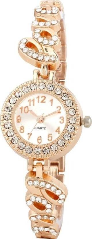 QALIBA Strap Fancy Ladies Watches Girls Watch for Women Style Fashion Analog Watch - for Girls New Bracelet (B0CHP4WBS6) Amazon Price History, Amazon Price Tracker