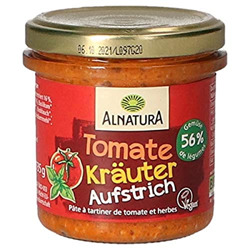 Alnatura Bio Aufstrich Tomate-Kräuter, 130 g