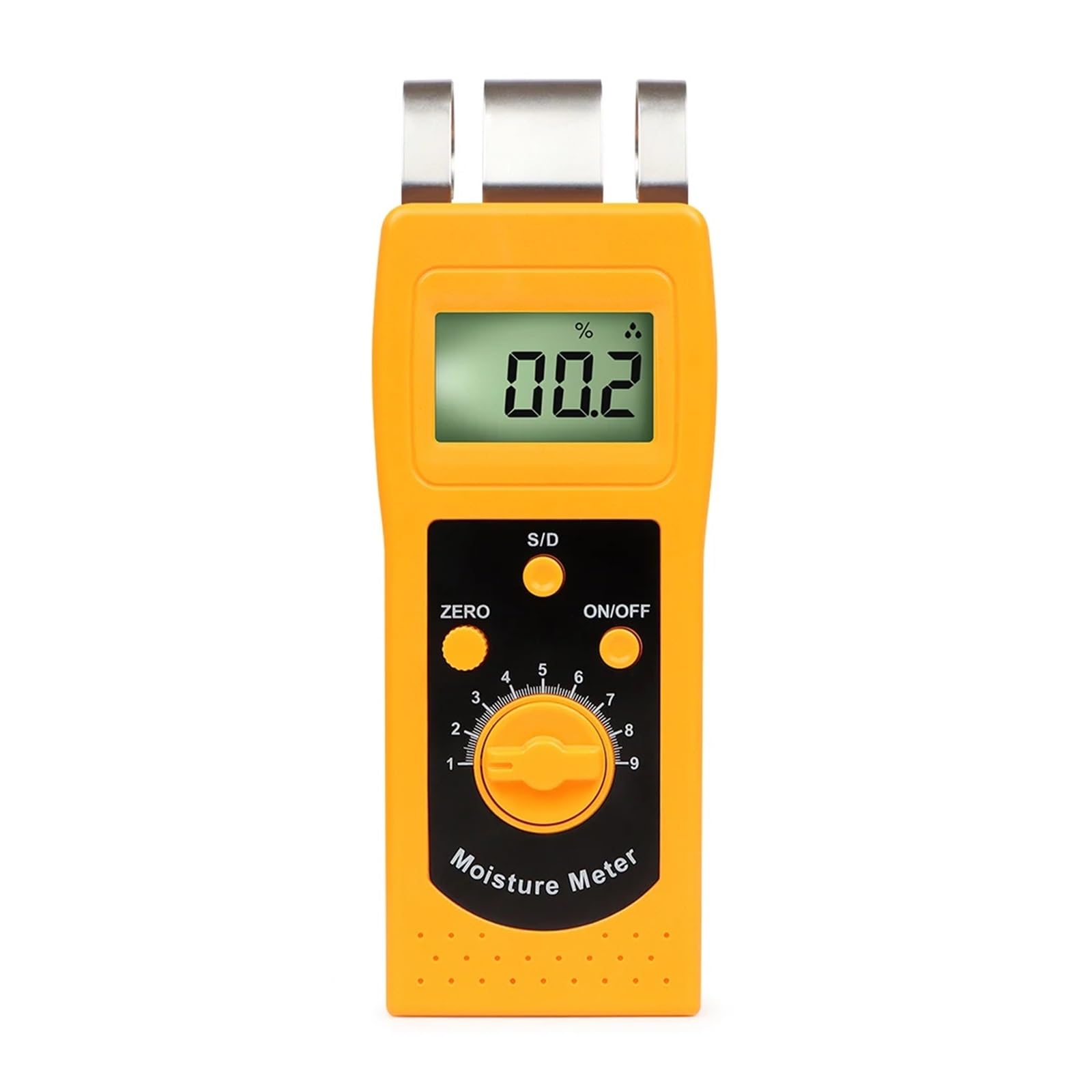 JVDDI High Precision Wood Moisture Meter LCD Backlight Wood Humidity Tester Portable Hygrometer For Timber Wood Chipboard