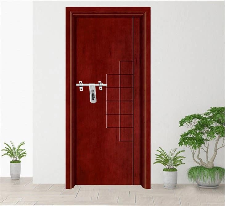Image of Harrison BH0820 Heavy-Duty Glossy Finish Stainless Steel Aldrop for Main Door | Door Latch for Wooden Door, Gate, Double Door, Single Door | Door Accessories| 8 Inch, Rod Thickness 14mm (2 Set)