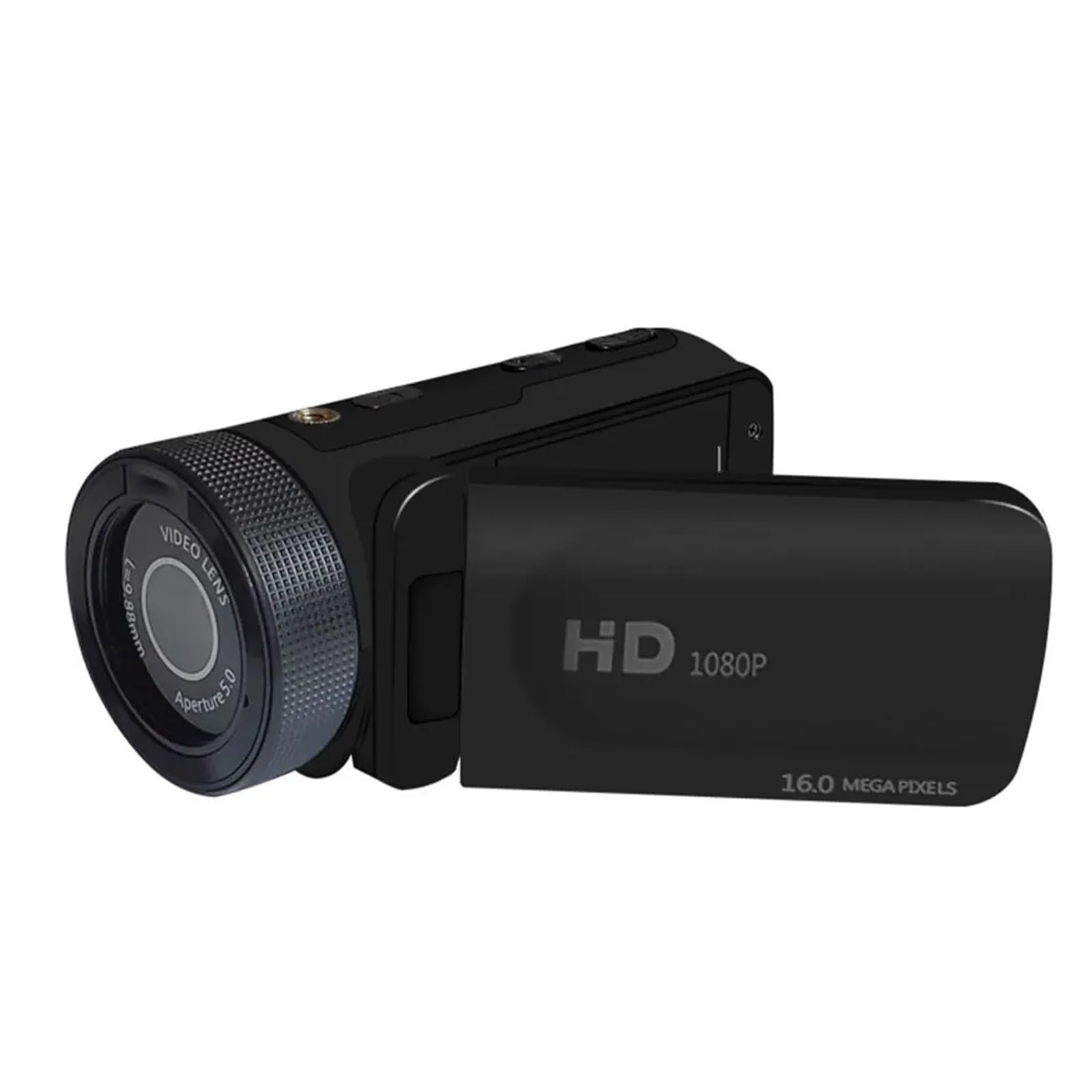 Fotocamera digitale a grande schermo in ABS for la registrazione quotidiana e il vlogging familiare Videocamera con tempo di standby lungo Leggero
