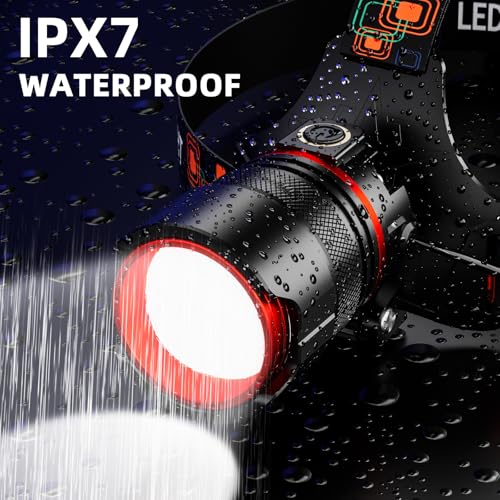 Linterna frontal recargable 4000 lúmenes con 50% de descuento