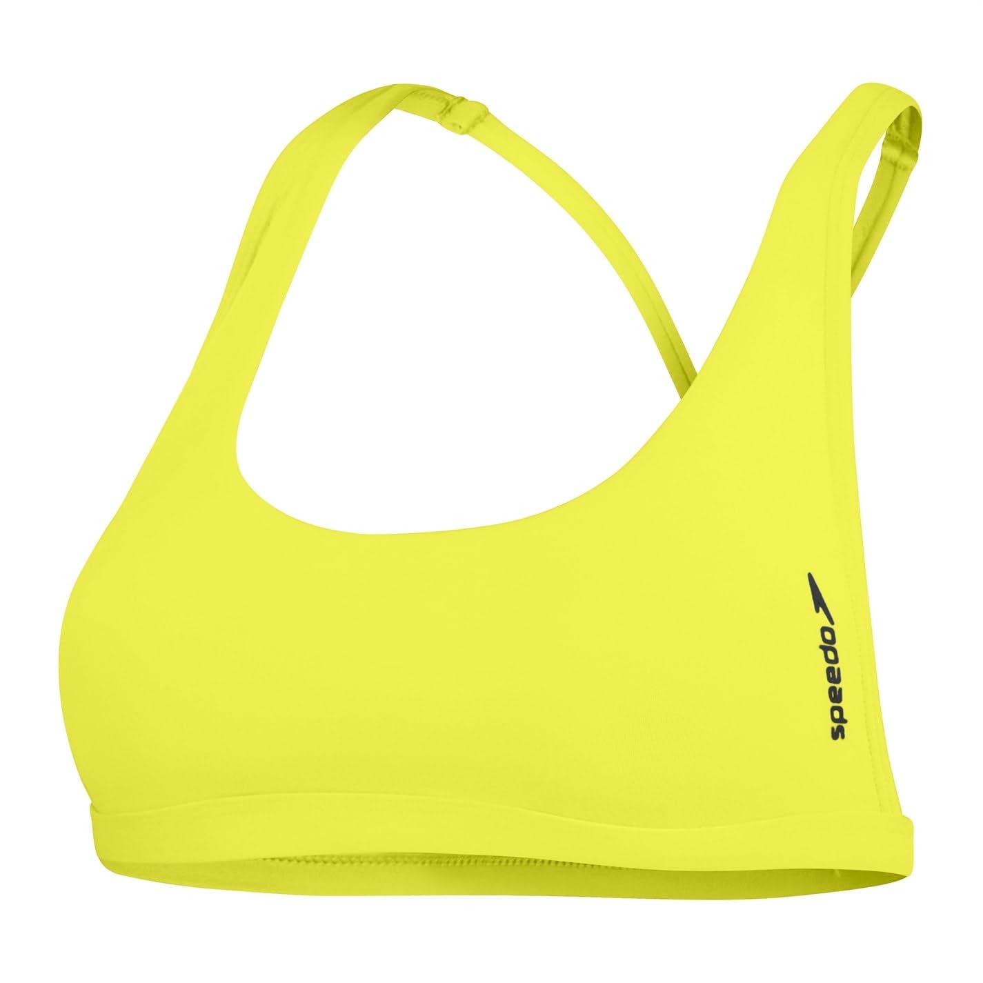 Speedo Women's Green Neck Bikini Top in Size 10, Sports Direct