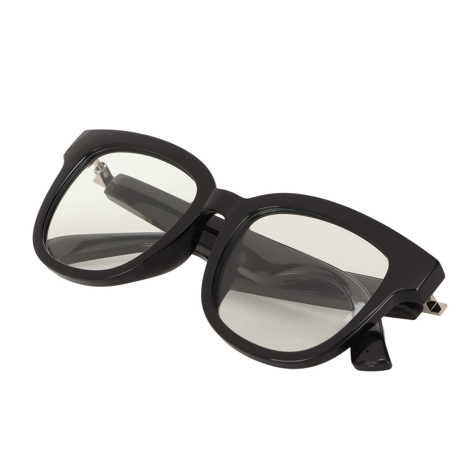 Wireless Bluetooth Sunglasses, BT 5.0 Stereo Smart Glasses Hands Free Calling Wireless Sunglasses Semi Open Wireless Glasses Built in Mic Waterproof Audio Sunglasses for Cycling/Fishing/Driving