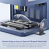 SCULPFUN RA Mini Laser Rotary Roller with Bracket, Y-Axis Rotary Roller 360 Rotation for Engraving Cylindrical Objects Cans Cups Bottles, Compatible with iCube, iCube Ultra and C1 Laser Engraver