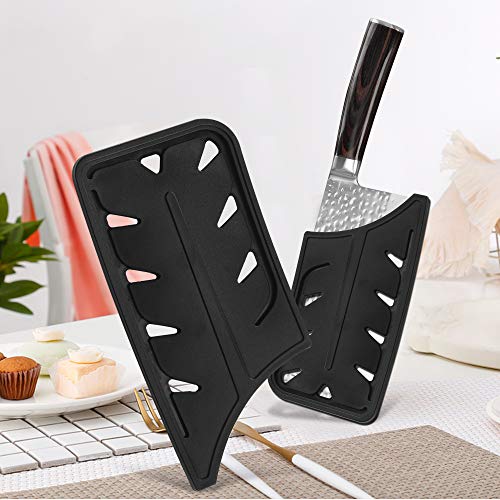 Xyj Edge Guards Plastic Knife Sheath For 7 Inch Chopping Knife Meat Cleaver Knife Blade Protector Knife Cover #TOP5
