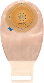 51413516BX - Convatec Esteem + Moldable One-Piece Drainable Pouch with InvisiClose, Filter, Stomahesive, 12 One-Sided Comfort Panel Transparent, 1-1/8 x 1-1/2