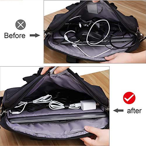 120Pcs Reusable Fastening Cable Ties, Adjustable 6-Inch Cord Organizer Ties For Organizing Home Office Tablet Laptop Pc Electronics Wire Data Centers- Black #TOP4