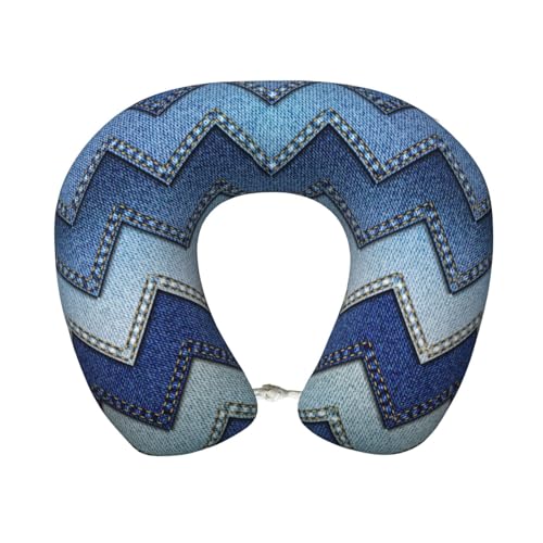 Almohada de poliéster negra para cuello y hombros miniatura 1