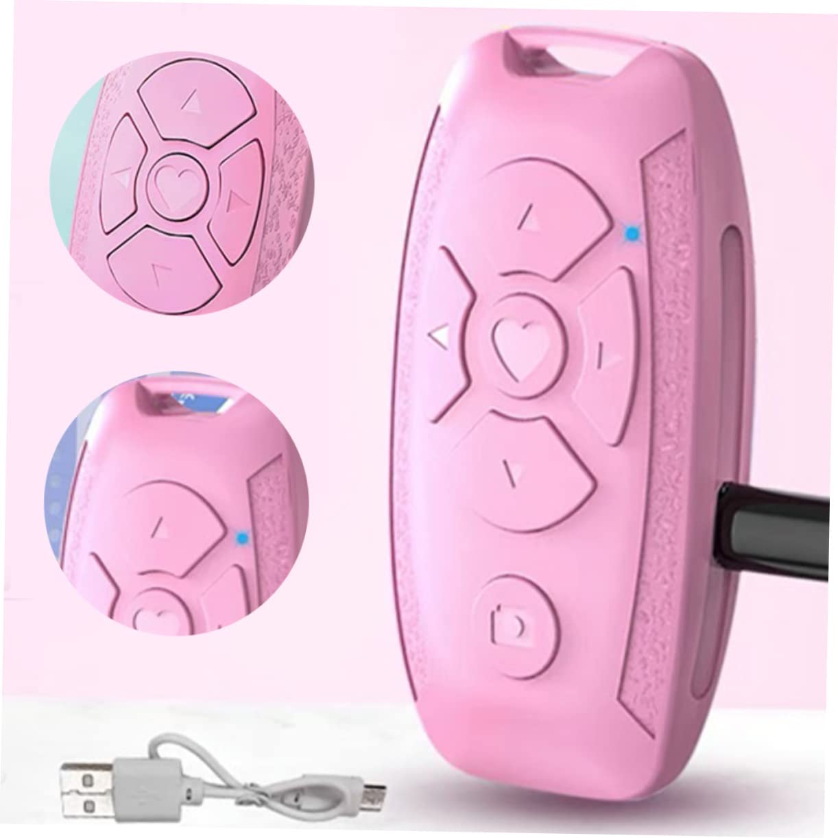 jojofuny 5piezas Controlador Inalámbrico De Cámara y Volteador De Página Multifuncional para Móviles para y Videos para Electrónica y