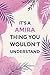 Produktbild It's A Amira Thing You Wouldn't Understand: Journal for Amira, Great gifts for women, girls, friends | Personalized Name Journal for Amira | Gifts for Amira | Size 6x9 Notebook | 110 Pages