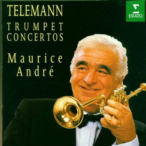 Trumpet Concertos [Audio CD] Telemann and Andre
