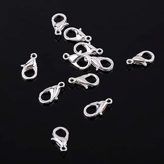 Walfront Jewelry Starter Making Tool Kit Handmade DIY Accessories Head Pins Ear Wire Hooks Lobster Clasp Chain Beads Box