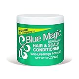 Blue Magic Bergamot Hair & Scalp 12 Ounce Jar (354ml) (2 Pack)