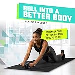 Elite Sportz Ab Roller Wheel - Gym & At Home Ab Workout Equipment with 2 Wheels to Exercise Core Abdominal Muscles - Strength Training Accessories for Abs - Image 3
