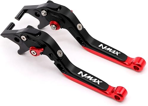 Motorcycle Brake Clutch Levers for Ya&maha NMAX 160/155/125 2015-Present Parking Brake Lever Set Folding Handle Levers with Lock Stopper Accessories