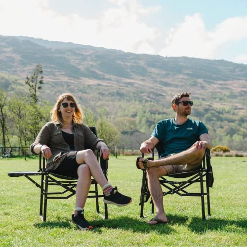 Sunnyfeel Camping Directors Chair, Heavy Duty,Oversized Portable Folding Chair With Side Table, Pocket For Beach, Fishing,Trip,Picnic,Lawn,Concert Outdoor Foldable Camp Chairs #TOP3