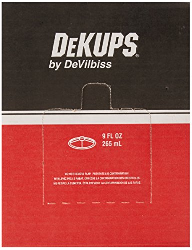 Image of Devilbiss DeKups Disposable lids fits 24 /34 OZ. DeKups (32 lids per Box)