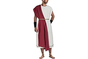 Roman Toga Costume - Iconic Adult Greek God Roman Party Apparel Set