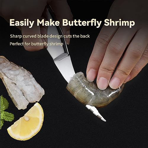 ADORAMBLING Stainless Steel Shrimp Deveiner