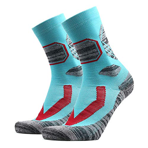 Meias, Andoer Meias de esqui unissex Antiderrapante Desempenho esportivo Meias Trekking Algodão Térm