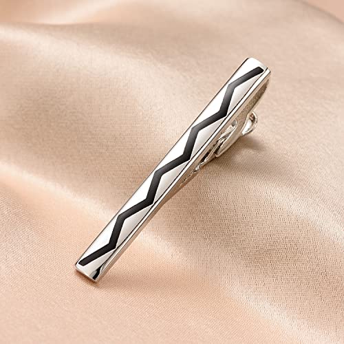 Image of Wynameleri Fashion Tie Pins Clips Set Classic Jewelry for Gentlemen