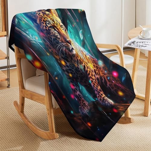 Couverture de balcon et camping léopard douce pour vos soirées - 8