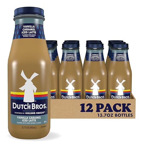 Dutch Bros® Vanilla Caramel Iced Latte, Inspired by Golden Eagle®,