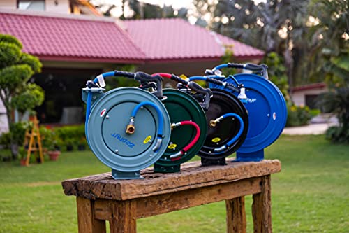 Image of Zephyr Heavy-Duty Auto-Retractable Water /Garden Hose Reel (Industrial-Grade) Made in India