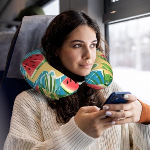 Almohada de espuma viscoelástica forma U para cuello miniatura 7