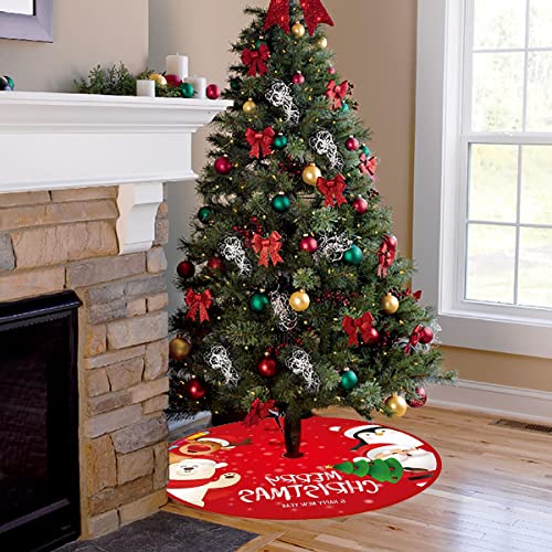 Homeemoh U11106725 90Cm Cartoon Christmas Tree Skirt thumb #3