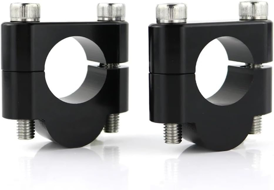 For Triumph For Speed For Triple 1050i /R/RS/S For Street For Triple 675/R/S/RS 765 R/S Speed 400 28mm 1 1/8" Motorcycle Handlebar Risers Clamps Motorbike Handle Bars(Black Riser 20mm)