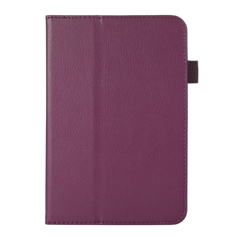 for Amazon All-New Kindle Fire 7 (12th Generation,2022 Release) Smart Cover, Ultra Slim Lightweight Folio Stand Auto Sleep/Wake Up Leather Case for New Fire HD7 12th Gen 2022 (Li-Purple)