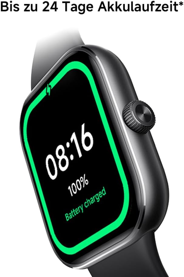 Xiaomi Redmi Watch 5 on a wrist, displaying an incoming call screen.
